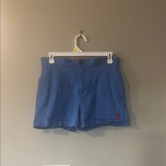 OP Blue Cargo Shorts with Relaxed Fit - Picture 1 of 5